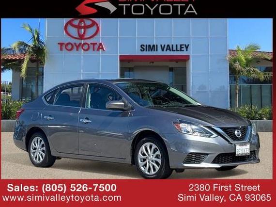 NISSAN SENTRA 2019 3N1AB7AP8KY454785 image