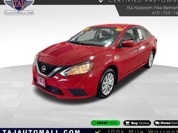 NISSAN SENTRA 2019 3N1AB7AP9KL602892 image