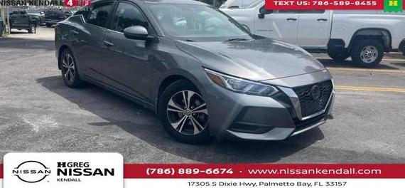 NISSAN SENTRA 2021 3N1AB8CV0MY253449 image