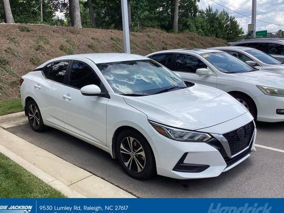 NISSAN SENTRA 2021 3N1AB8CV4MY325589 image