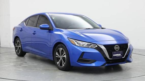 NISSAN SENTRA 2021 3N1AB8CV8MY235622 image