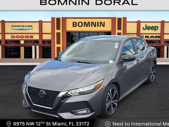 NISSAN SENTRA 2021 3N1AB8DV3MY260460 image