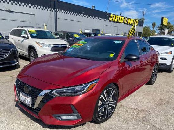 NISSAN SENTRA 2021 3N1AB8DV2MY245321 image