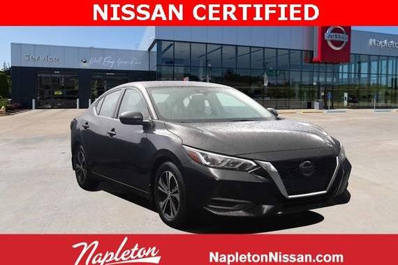 NISSAN SENTRA 2021 3N1AB8CV0MY263656 image