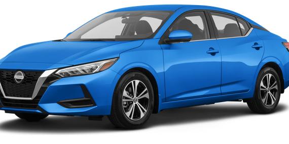 NISSAN SENTRA 2021 3N1AB8CV4MY318741 image