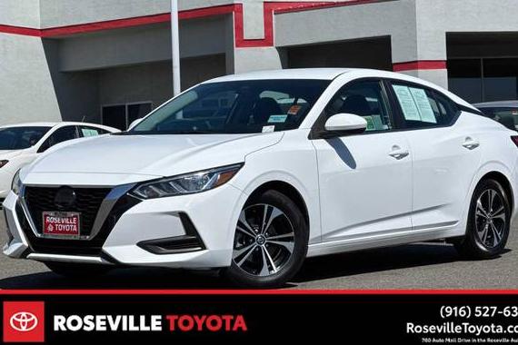 NISSAN SENTRA 2021 3N1AB8CV7MY266635 image