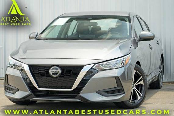 NISSAN SENTRA 2021 3N1AB8CVXMY303497 image