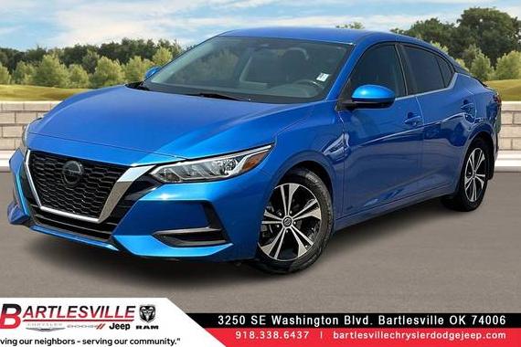 NISSAN SENTRA 2021 3N1AB8CV2MY203622 image