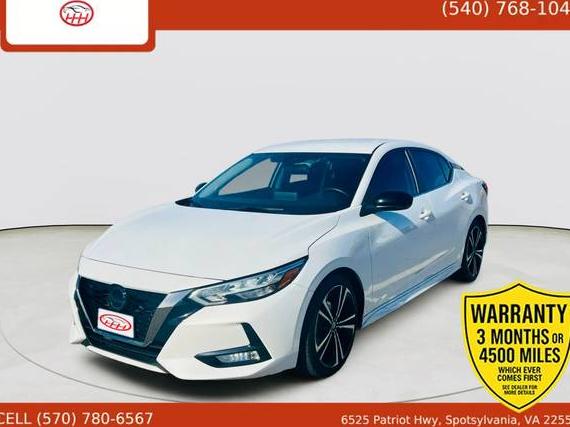 NISSAN SENTRA 2021 3N1AB8DV3MY206849 image