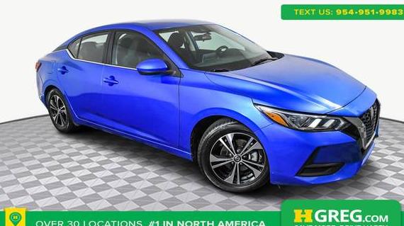 NISSAN SENTRA 2021 3N1AB8CVXMY276480 image