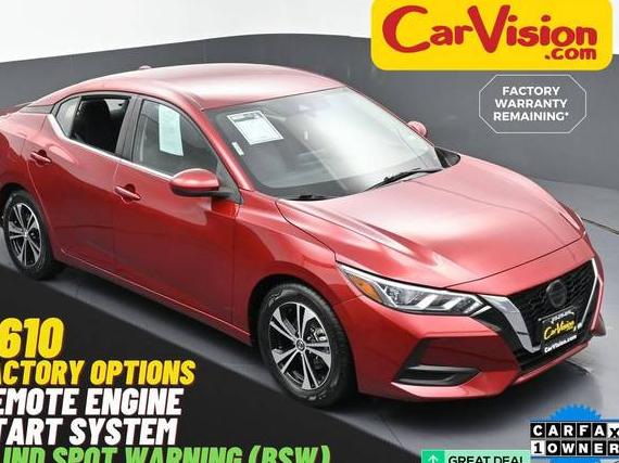 NISSAN SENTRA 2021 3N1AB8CV0MY303220 image