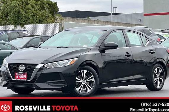 NISSAN SENTRA 2021 3N1AB8CV8MY253067 image