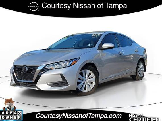 NISSAN SENTRA 2021 3N1AB8BV8MY247934 image