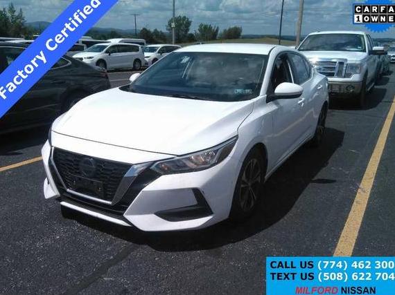 NISSAN SENTRA 2021 3N1AB8CV9MY273540 image