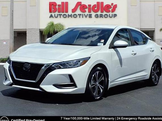 NISSAN SENTRA 2021 3N1AB8CV4MY309313 image