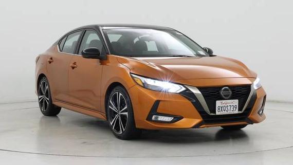 NISSAN SENTRA 2021 3N1AB8DV8MY299545 image