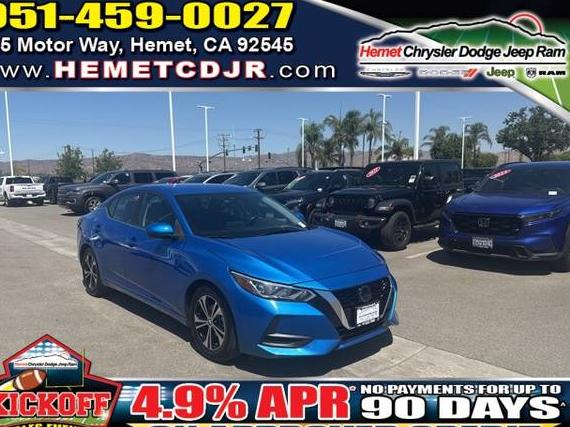 NISSAN SENTRA 2021 3N1AB8CV0MY215719 image