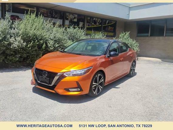 NISSAN SENTRA 2021 3N1AB8DV7MY266536 image