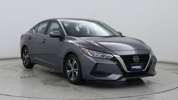 NISSAN SENTRA 2021 3N1AB8CV3MY282007 image