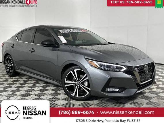 NISSAN SENTRA 2021 3N1AB8DV6MY204884 image