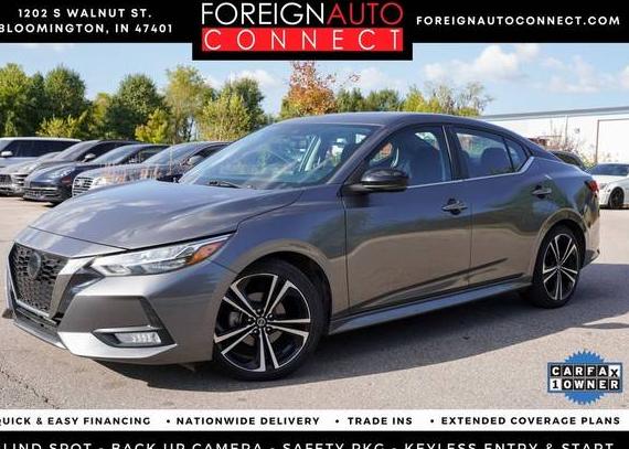 NISSAN SENTRA 2021 3N1AB8DV1MY259923 image