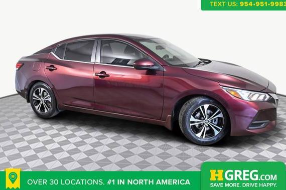 NISSAN SENTRA 2021 3N1AB8CV1MY273533 image