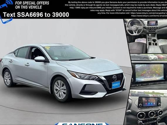 NISSAN SENTRA 2021 3N1AB8BVXMY296696 image