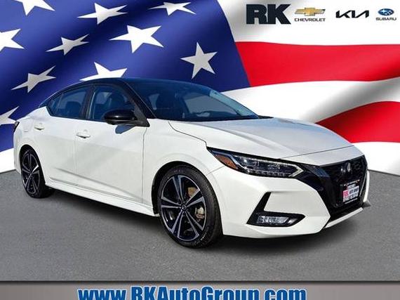 NISSAN SENTRA 2021 3N1AB8DV1MY303127 image