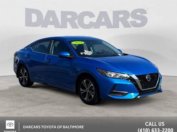 NISSAN SENTRA 2021 3N1AB8CV7MY227883 image