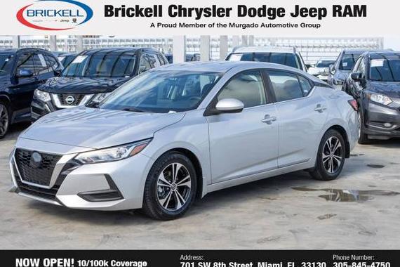 NISSAN SENTRA 2021 3N1AB8CV1MY317742 image