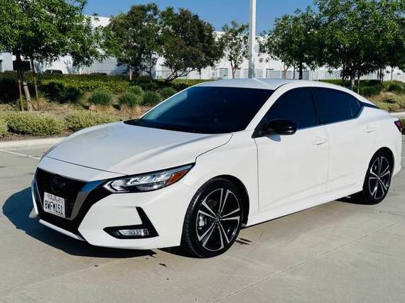 NISSAN SENTRA 2021 3N1AB8DV5MY244387 image