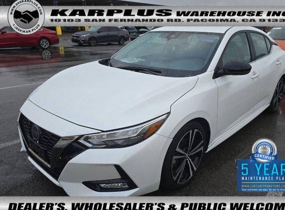NISSAN SENTRA 2021 3N1AB8DVXMY289325 image