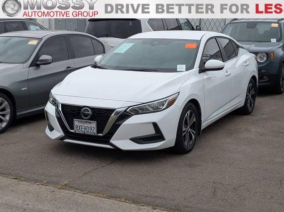 NISSAN SENTRA 2021 3N1AB8CV4MY263661 image
