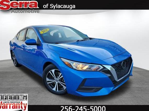NISSAN SENTRA 2021 3N1AB8CV1MY274116 image