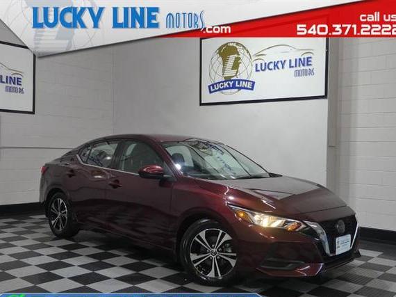 NISSAN SENTRA 2021 3N1AB8CV8MY273500 image NISSAN SENTRA 2021 3N1AB8CV8MY273500 image