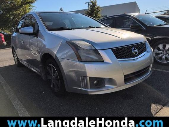 NISSAN SENTRA 2012 3N1AB6AP3CL696876 image