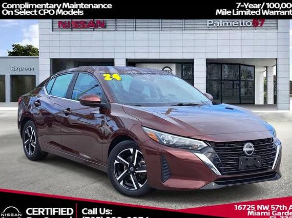 NISSAN SENTRA 2024 3N1AB8CV7RY222738 image