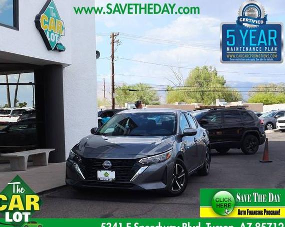 NISSAN SENTRA 2024 3N1AB8CV6RY384585 image