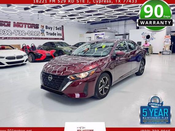 NISSAN SENTRA 2024 3N1AB8CV7RY251737 image