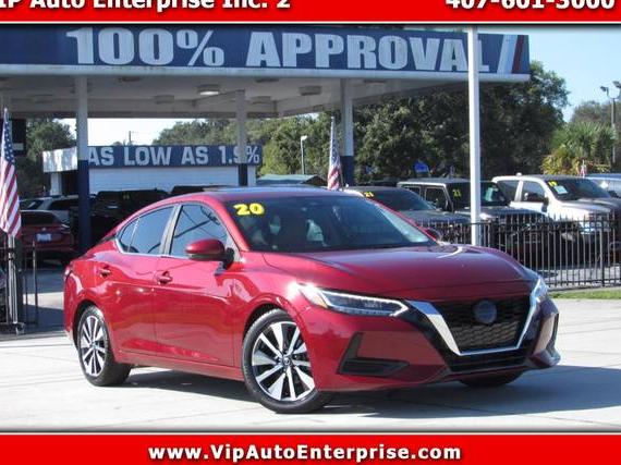 NISSAN SENTRA 2020 3N1AB8CV6LY203590 image