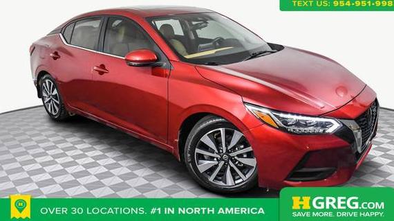NISSAN SENTRA 2020 3N1AB8CV9LY234462 image