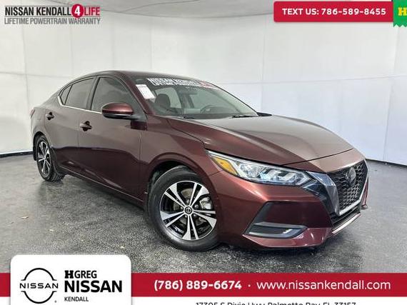 NISSAN SENTRA 2020 3N1AB8CV6LY289287 image