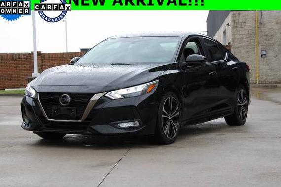 NISSAN SENTRA 2020 3N1AB8DV5LY253640 image