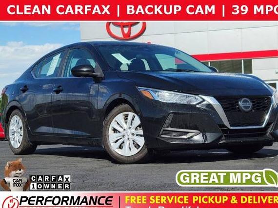 NISSAN SENTRA 2020 3N1AB8BV5LY264348 image