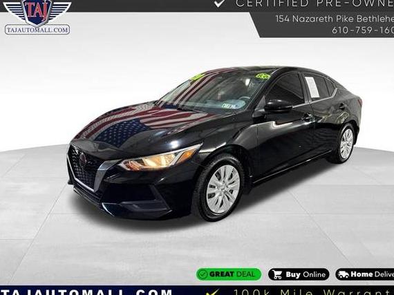 NISSAN SENTRA 2020 3N1AB8BV2LY290860 image