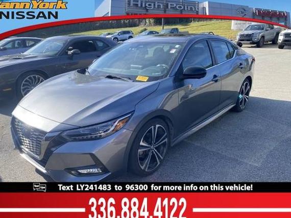 NISSAN SENTRA 2020 3N1AB8DVXLY241483 image