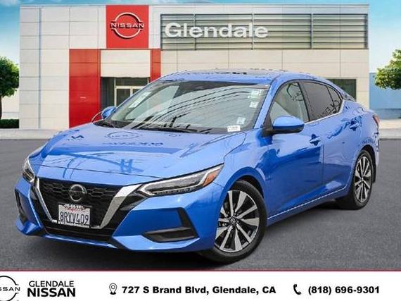 NISSAN SENTRA 2020 3N1AB8CVXLY231702 image