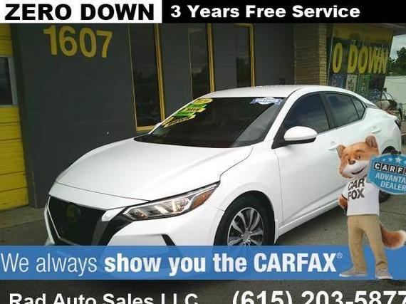 NISSAN SENTRA 2020 3N1AB8BV7LY307149 image