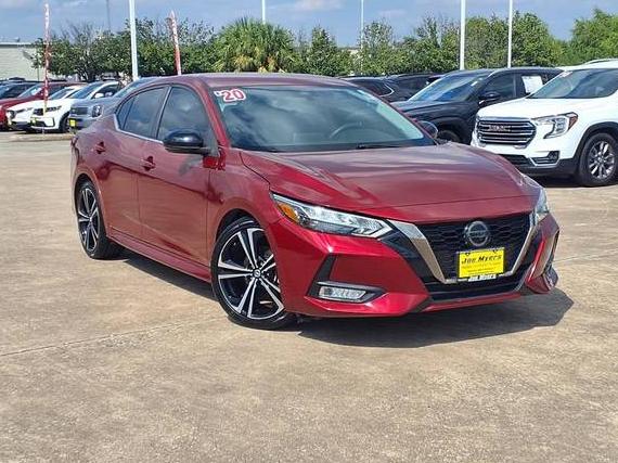 NISSAN SENTRA 2020 3N1AB8DV3LY255385 image