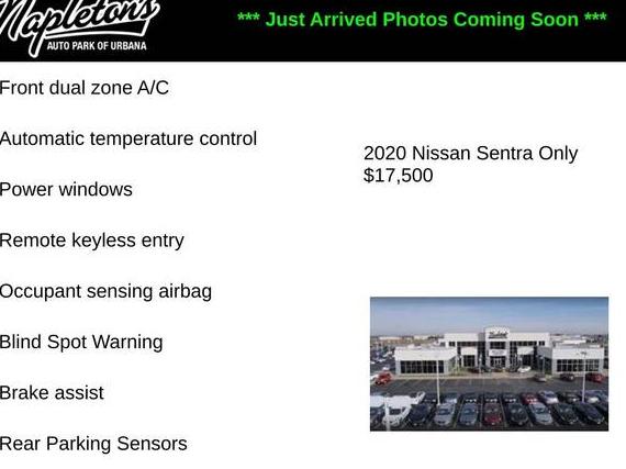 NISSAN SENTRA 2020 3N1AB8CV9LY219122 image